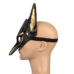PU Foam Black and Gold Anubis Mask
